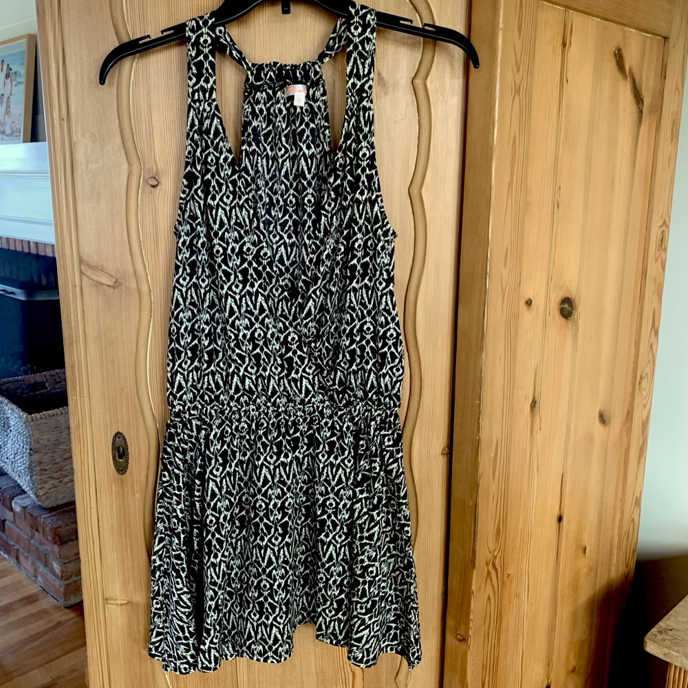 Black & White Patterned Dress
